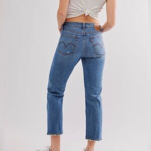 Levi's Womens Wedgie Straight Leg high waist vintage inspired jeans 29 W29 x L28